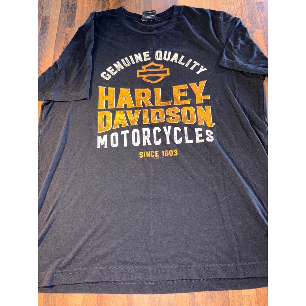 Harley Davidson Rockstar Fort Myers Florida Graphic T-Shirt Mens Black XL